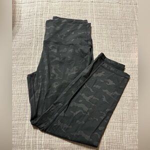 Zyia Gray Camo Battleship Luxe Leggings size 14/16